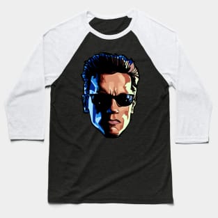 Terminator Head 1 Baseball T-Shirt